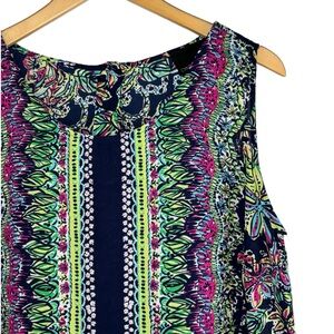 Like New Cynthia Rowley Sleeveless Floral Top XL